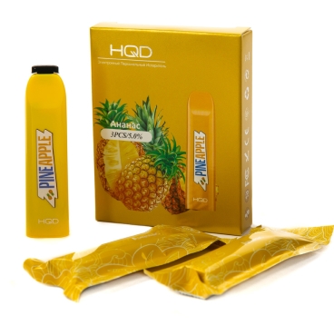 Одноразовая электронная сигарета HQD V2 Pineapple/Ананас