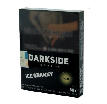 Табак д/кальяна Darkside 30гр Ice Grenny Core