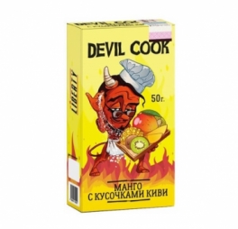 Бестабачная смесь Devil Cook hard, Манго с кусочками киви (1,2%), 50 г