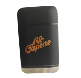 Заж-ка BRUNOJET Rubberized Black с logo Al Capone (99750)