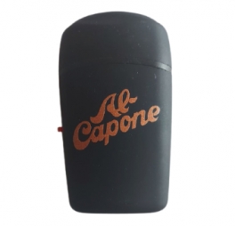 Заж-ка BRUNOJET Rubberized Black с logo Al Capone (99760)