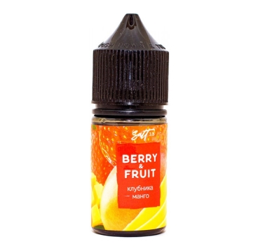 Жидкость Berry&Fruit Pod Salt 30мл. Клубника-манго №0 +Saltboost