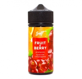 Жидкость Berry&Fruit 100мл. Апельсин, красная смородина №0 + nicoboost