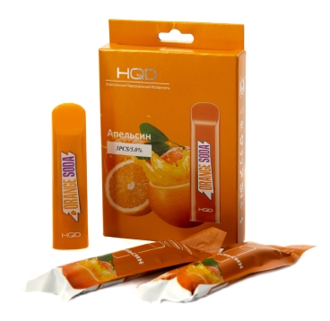 Одноразовая электронная сигарета HQD V2 Orange/Апельсин