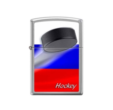Зажигалка Zippo 200 Russian Hockey Puck