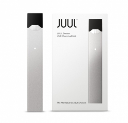 Электронное устройство JUUL (8W 200 mAh), Серебристое