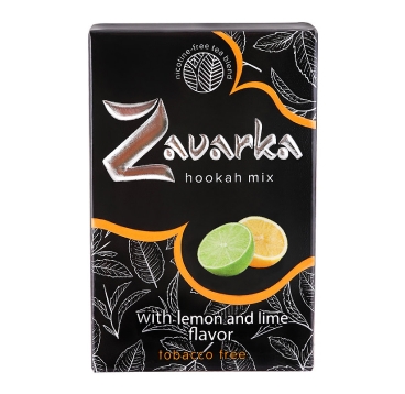 Бестабачная смесь Zavarka с ароматом лимона и лайма 50 гр