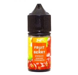 Жидкость Berry&Fruit Pod Salt 30мл. Апельсин-красная смородина №0 +Saltboost