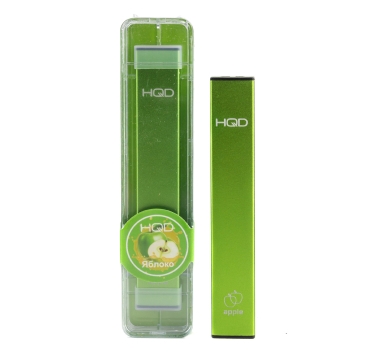 Одноразовая электронная сигарета HQD Ultra Stick Яблоко