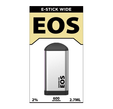 Одноразовая электронная сигарета EOS e-stick Wide Banana Ice