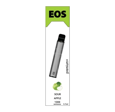 Одноразовое электронное устройство EOS e-stick Premium Plus SOUR APPLE (2% 3.7ml 1200 затяжек)
