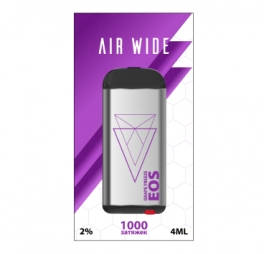 Одноразовая электронная сигарета EOS Air Wide GRAPE FREEZE (2% 4ml 1000 затяжек)