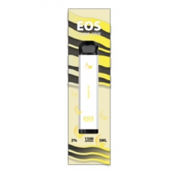 Одноразовая электронная сигарета EOS Cube One BANANA ICE (2% 5ml 1500 затяжек)
