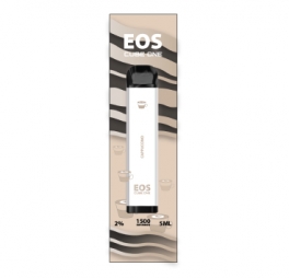 Одноразовая электронная сигарета EOS Cube One CAPUCCINO (2% 5ml 1500 затяжек)