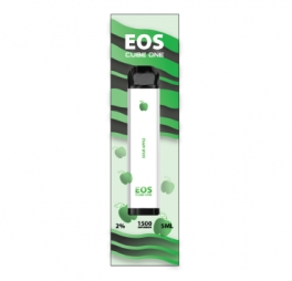 Одноразовая электронная сигарета EOS Cube One SOUR APPLE (2% 5ml 1500 затяжек)
