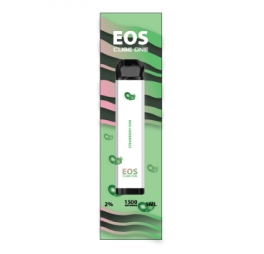 Одноразовая электронная сигарета EOS Cube One STRAWBERRY KIWI (2% 5ml 1500 затяжек)