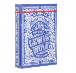 Карты игральные Lewis & Wolf blue 54шт ИН-3826