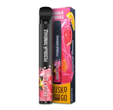 Одноразовая электронная сигарета Brusco Go Розовый лимонад