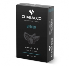 Бестабачная смесь Chabacco Asian Mix (Азия микс) Medium 50 гр.