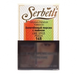 Табак Serbetly Запеченный персик с лаймом 50 гр