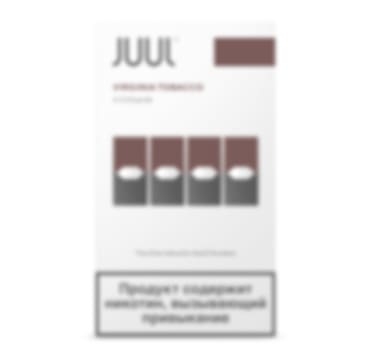 Сменный картридж JUUL Virginia Tobacco 59мг, 0,7мл