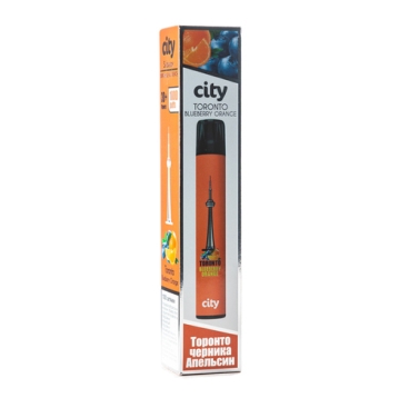 Одноразовая электронная сигарета City–High Way (Черника апельсин)