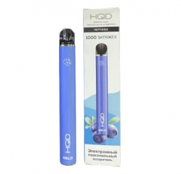 Одноразовая электронная сигарета HQD Melo Blueberry/Черника