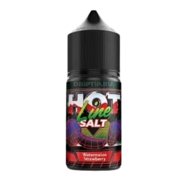 Жидкость HotLine Salt Watermelon Strawberry, 30 мл, 2 мг/мл