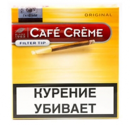 Сигариллы "Cafe Creme" Original Filter Tip (QR)