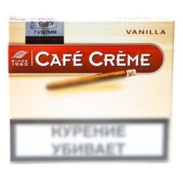 Сигариллы "Cafe Creme" Vanilla (QR)