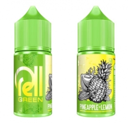 Жидкость Rell Green Salt Pineapple-Lemon 30 мл, 20мг Hard