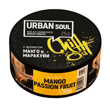 Табак для кальяна Urban Soul С ароматом манго и маракуйи 25гр