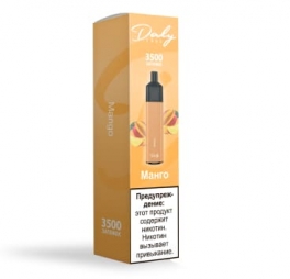 Одноразовая электронная сигарета DALY CODE Mango (3500 затяжек)