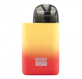 ЭС Brusko Minican Plus (850 mAh) 3 мл. Красно-жёлтый градиент