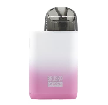 ЭС Brusko Minican Plus (850 mAh) 3 мл. Розово-белый градиент