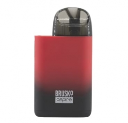 ЭС Brusko Minican Plus (850 mAh) 3 мл. Чёрно-красный градиент