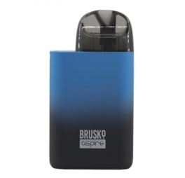 ЭС Brusko Minican Plus (850 mAh) 3 мл. Чёрно-синий градиент
