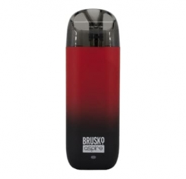 ЭС Brusko Minican 2 (400 mAh) Чёрно-красный градиент
