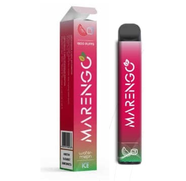 Одноразовая электронная сигарета MARENGO 1800 (20 мг) Watermelon-ice/Ледяной арбуз