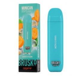 Одноразовая электронная система Brusko Minican 1500 (20 мг) Банан со льдом