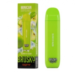 Одноразовая электронная система Brusko Minican 1500 (20 мг) Яблоко со льдом