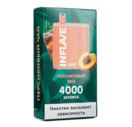 Одноразовая электронная сигарета Inflave Max 4000 (20 мг) Персиковый чай