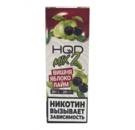 Жидкость HQD MIX IT 2 Вишня Яблоко Лайм 30 мл, 20 мг