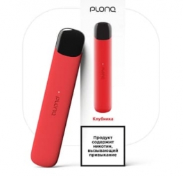Одноразовая электронная сигарета PLONQ Alpha Strawberry/Клубника