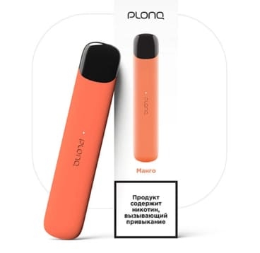 Одноразовая электронная сигарета PLONQ Alpha Mango/Манго