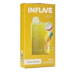 Одноразовая электронная сигарета Inflave Air 6000 (20 мг) Пина-Колада