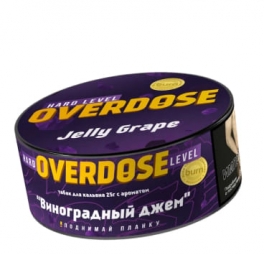 Табак д/кальяна Overdose Jelly Grape, 25гр