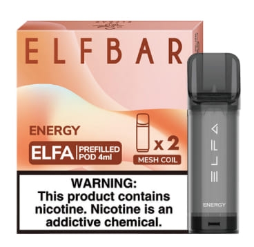 Картридж Elf Bar Elfa Энергетик 20 мг (1 шт х 4 мл)
