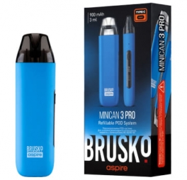 ЭС Brusko Minican 3 Pro (900 mAh) 3 мл. Синий