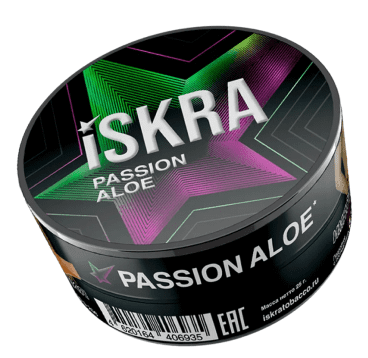 Табак для кальяна "Iskra" 25 гр. Passion Aloe (Маракуйя и алоэ)